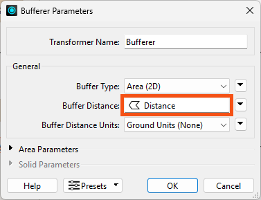 Setting Bufferer parameters
